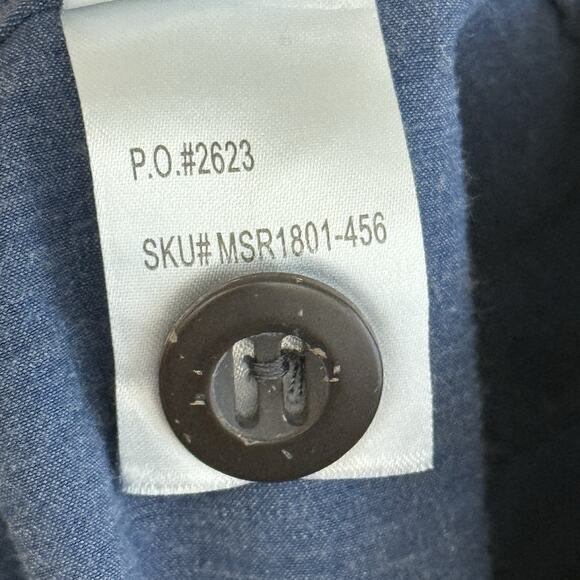 Faherty Board Shorts Mens 28 Blue Color Block Quick Dry Surf Swim Beach Pool - Picture 11 of 11